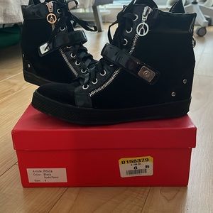 The Wishbone Collection from Browns- wedge sneaker